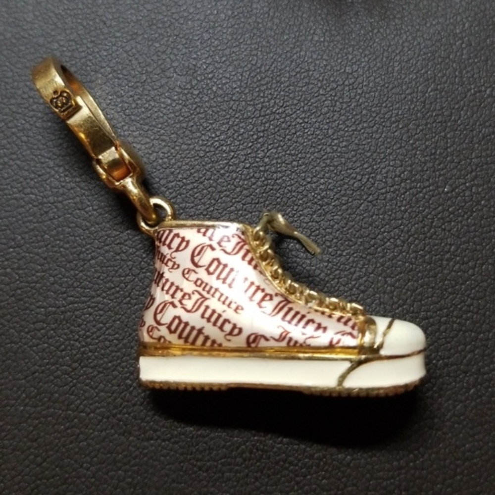 Juicy Couture High Top Sneaker Shoe Charm - Picture 2 of 6